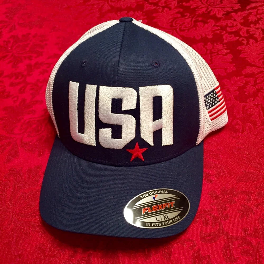 Columbia Mesh USA Ball Cap